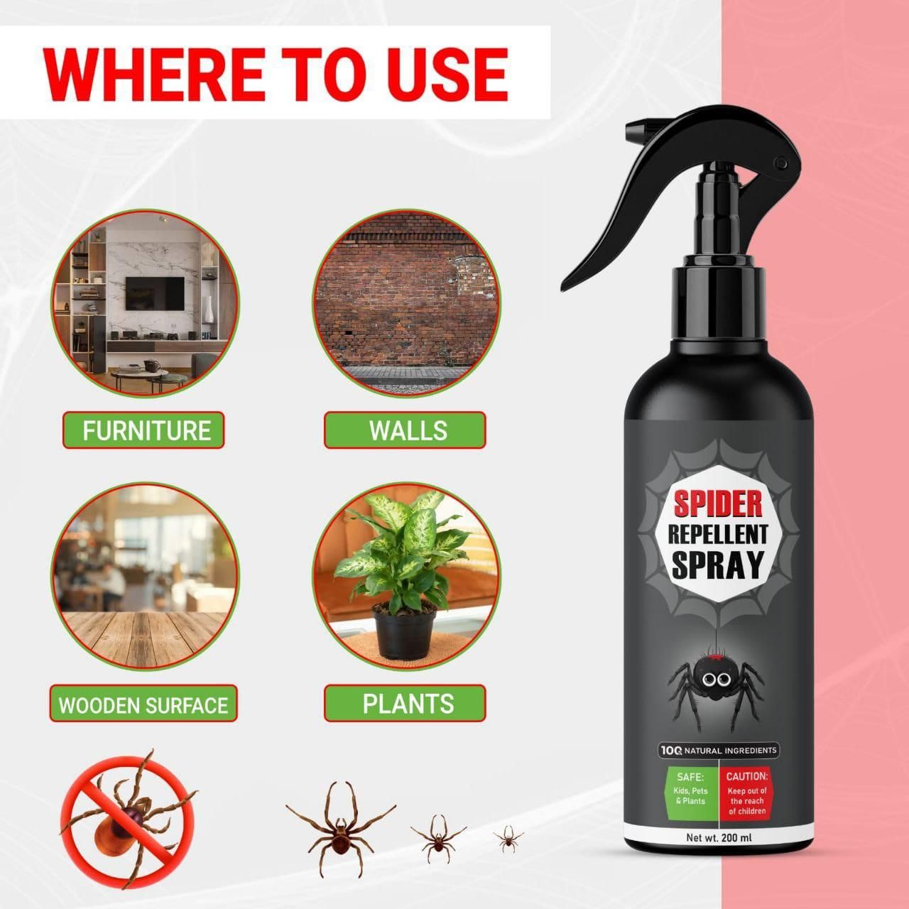 Spider Repellent Spray - Pack of 2