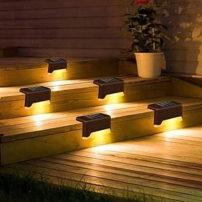 Solar Deck Lights Outdoor - Pack of 4