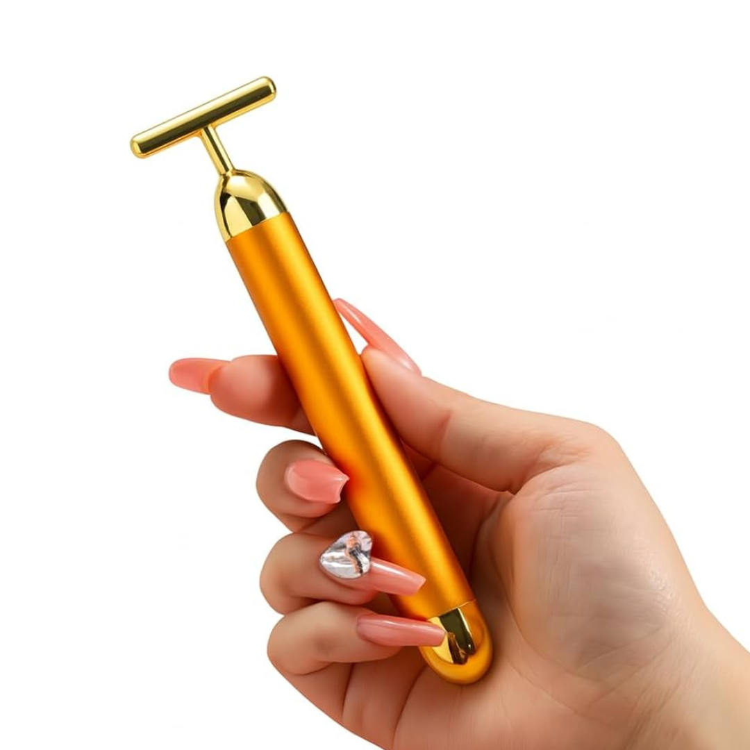 24K Gold Energy Facial Massage Roller